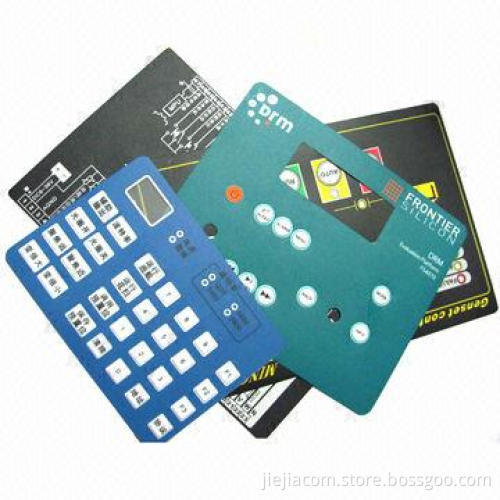 LED Membrane Switch, Embossing Button Membrane Keypad, 100mA Operating Current
